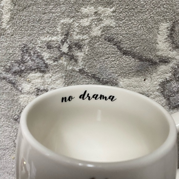 Opalhouse Gray Llama Mug with Colorful Floral Design (no drama) - Picture 3 of 5